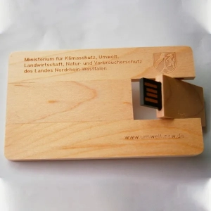 Pendrive de Madeira Personalizado