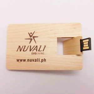 Pendrive de Madeira Personalizado