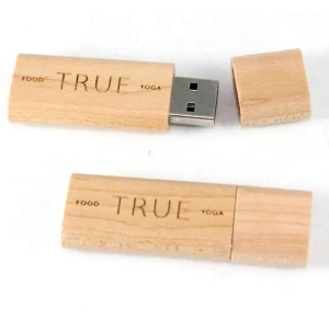 Pendrive de Madeira Personalizado