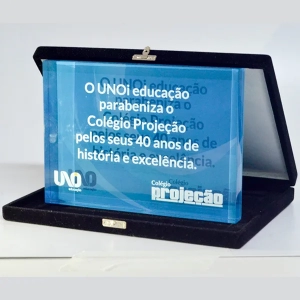 Placas de Homenagens