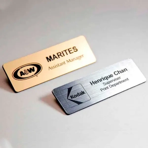 Name Tags e Crachás